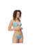 Womens/Ladies Aceana Brush Stroke Bikini Top - Seascape