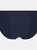 Womens/Ladies Aceana High Leg Bikini Briefs - Navy/Sonic Blue