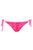 Womens/Ladies Aceana Palm Print Bikini Bottoms - Pink Fusion