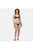 Womens/Ladies Aceana String Bikini Bottoms - Navy Tile - Navy Tile