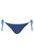 Womens/Ladies Aceana String Bikini Bottoms - Navy Tile