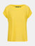 Womens/Ladies Adine Stripe T-Shirt - Maize yellow - Maize yellow
