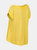 Womens/Ladies Adine Stripe T-Shirt - Maize yellow