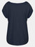 Womens/Ladies Adine Stripe T-Shirt - Navy