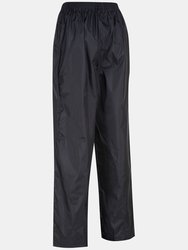 Womens/Ladies Adventure Tech Pack It Waterproof Pants - Black