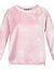 Womens/Ladies Arlette Fluffy Sweater - Powder Pink