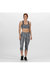 Womens/Ladies Asana Sports Bra - Rock Gray Print - Rock Gray Print