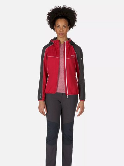 Regatta Womens/Ladies Attare Lightweight Jacket - Berry Pink/Seal Grey product