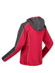 Womens/Ladies Attare Lightweight Jacket - Berry Pink/Seal Grey