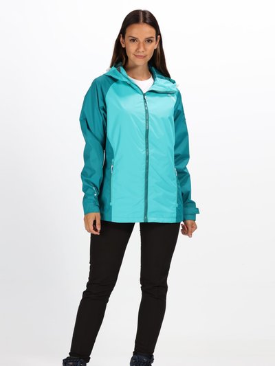 Regatta Womens/Ladies Atten Waterproof Shell Jacket - Atlantis/Deep Lake product