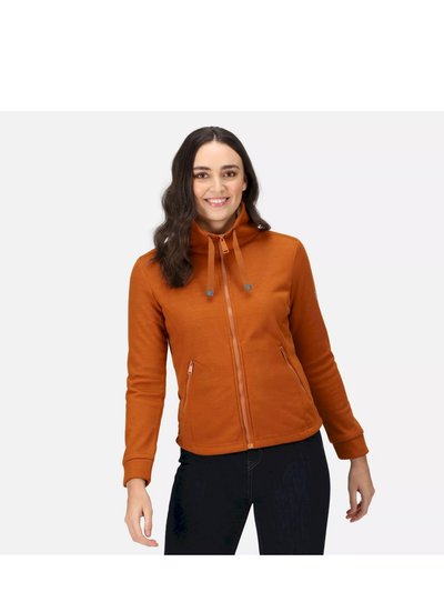 Regatta Womens/Ladies Azariah Full Zip Fleece Jacket - Copper Almond/Light Vanilla product
