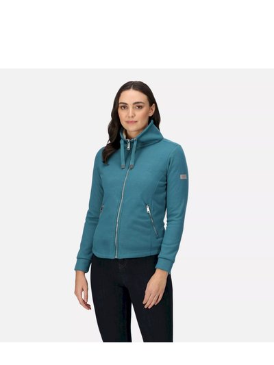 Regatta Womens/Ladies Azariah Full Zip Fleece Jacket - Dragonfly/Light Vanilla product