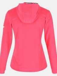 Womens/Ladies Bayarma Full Zip Hoodie - Neon Pink