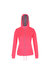 Womens/Ladies Bayarma Full Zip Hoodie - Neon Pink - Neon Pink