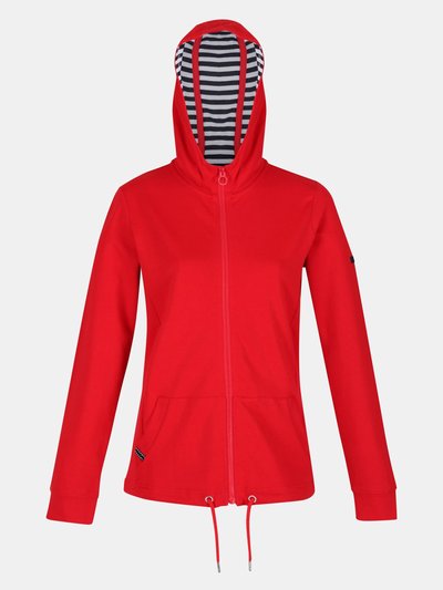 Regatta Womens/Ladies Bayarma Full Zip Hoodie - True Red product