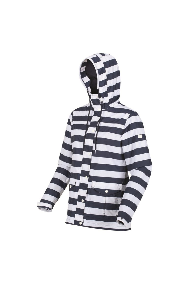 Womens/Ladies Bayarma Striped Lightweight Waterproof Jacket