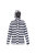 Womens/Ladies Bayarma Striped Lightweight Waterproof Jacket - Navy / White