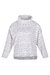 Womens/Ladies Bekkah Embossed Fluffy Sweater - Storm Grey - Storm Grey
