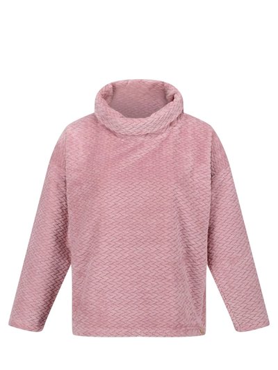 Regatta Womens/Ladies Bekkah Plaited Fluffy Sweater - Powder Pink product