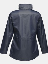 Womens/Ladies Benson III 3-In-1 Breathable Jacket - Navy/Navy
