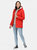 Womens/Ladies Bergonia II Hooded Waterproof Jacket - Molten Red - Molten Red