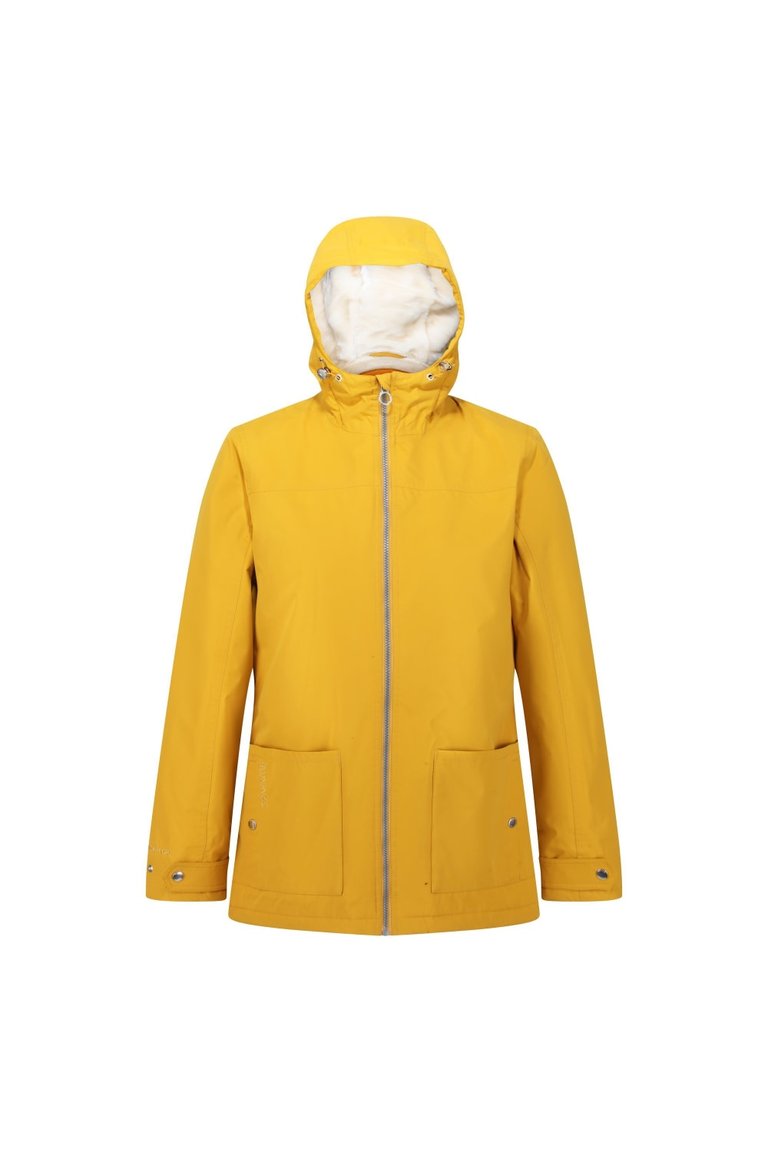 Womens/Ladies Bergonia II Hooded Waterproof Jacket - Mustard Seed - Mustard Seed