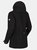 Womens/Ladies Birchdale Waterproof Shell Jacket - Black/White