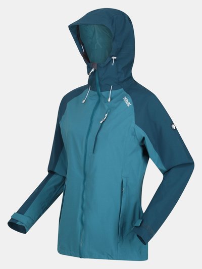 Regatta Womens/Ladies Birchdale Waterproof Shell Jacket - Dragonfly/Reflecting Lake product