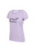 Womens/Ladies Breezed II Butterflies T-Shirt - Pastel Lilac