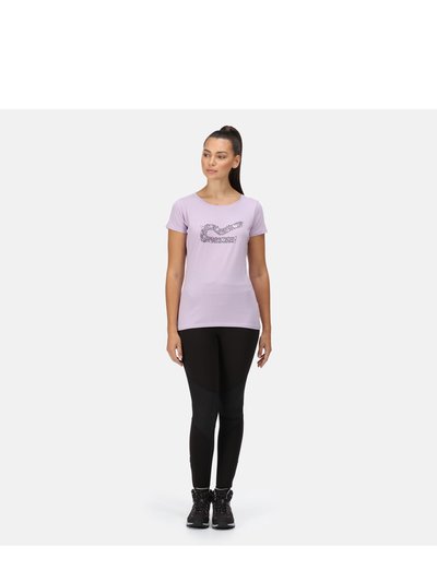 Regatta Womens/Ladies Breezed II Butterflies T-Shirt - Pastel Lilac product