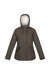 Womens/Ladies Bria Faux Fur Lined Waterproof Jacket - Dark Khaki - Dark Khaki