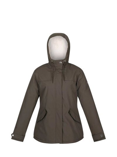 Regatta Womens/Ladies Bria Faux Fur Lined Waterproof Jacket - Dark Khaki product