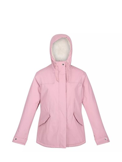 Regatta Womens/Ladies Bria Faux Fur Lined Waterproof Jacket - Powder Pink product