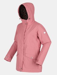 Womens/Ladies Brigida Waterproof Jacket - Dusty Rose