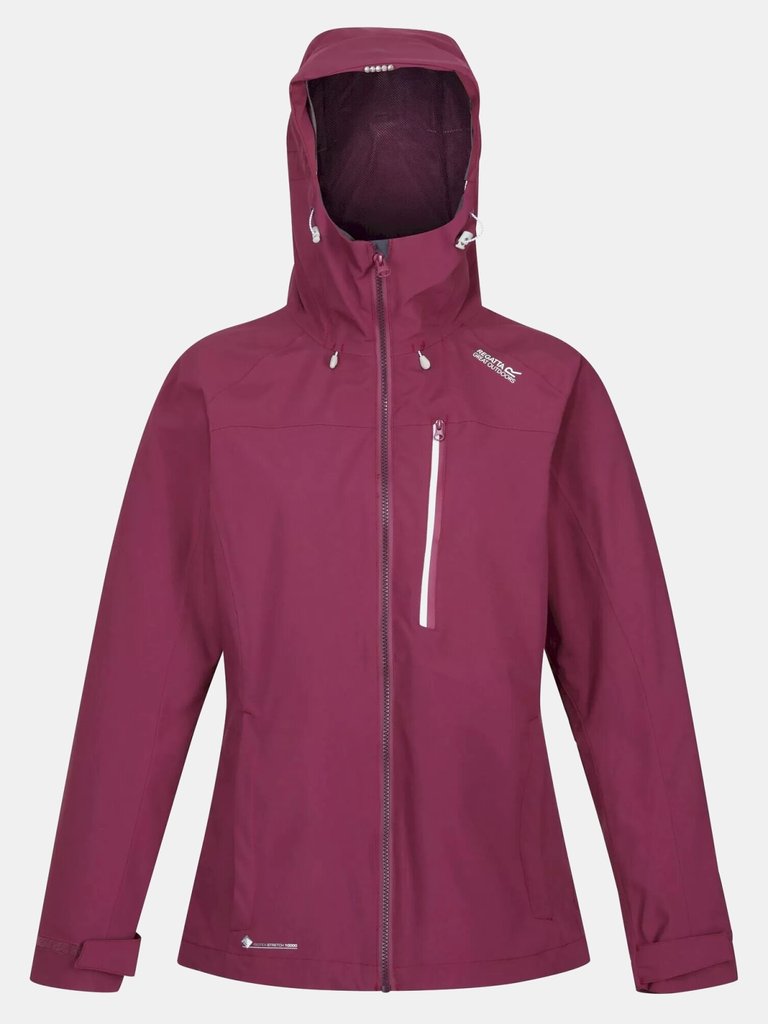 Womens/Ladies Britedale Waterproof Jacket - Amaranth Haze - Amaranth Haze