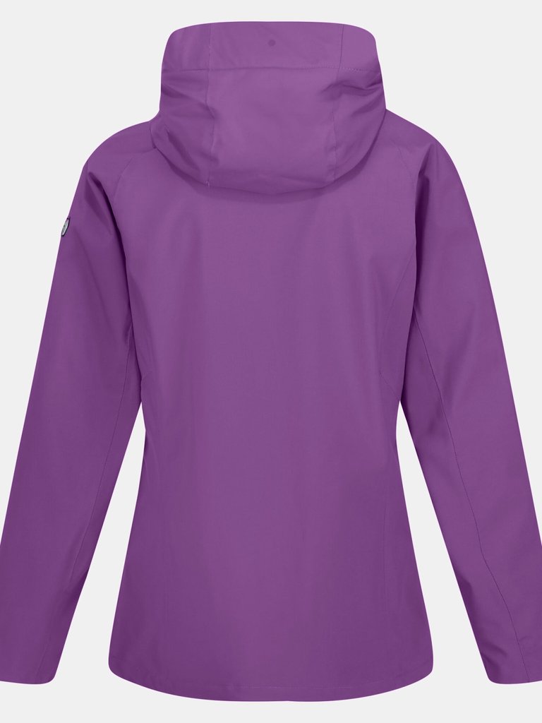 Womens/Ladies Britedale Waterproof Jacket - 	Plum Jam