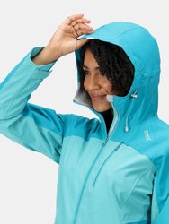 Womens/Ladies Britedale Waterproof Jacket - Turquoise/Enamel