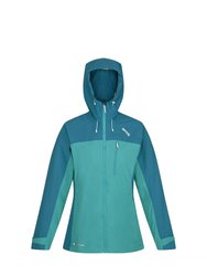 Womens/Ladies Britedale Waterproof Jacket - Turquoise/Enamel
