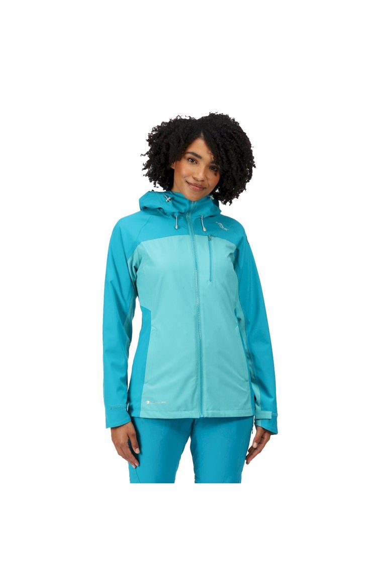 Womens/Ladies Britedale Waterproof Jacket - Turquoise/Enamel - Turquoise/Enamel