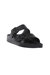 Womens/Ladies Brooklyn Dual Straps Sandals - Black