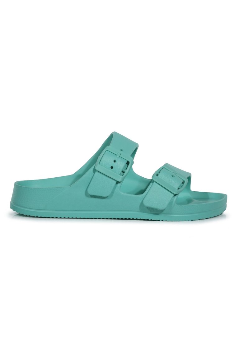 Womens/Ladies Brooklyn Dual Straps Sandals - Ocean Wave - Ocean Wave