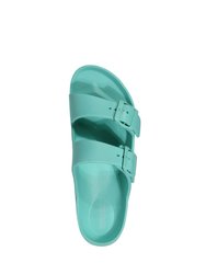 Womens/Ladies Brooklyn Dual Straps Sandals - Ocean Wave