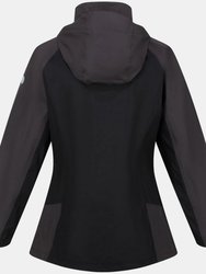 Womens/Ladies Calderdale IV Waterproof Jacket - Black/Ash