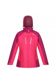 Womens/Ladies Calderdale IV Waterproof Jacket - Rethink Pink/Wild Plum - Rethink Pink/Wild Plum