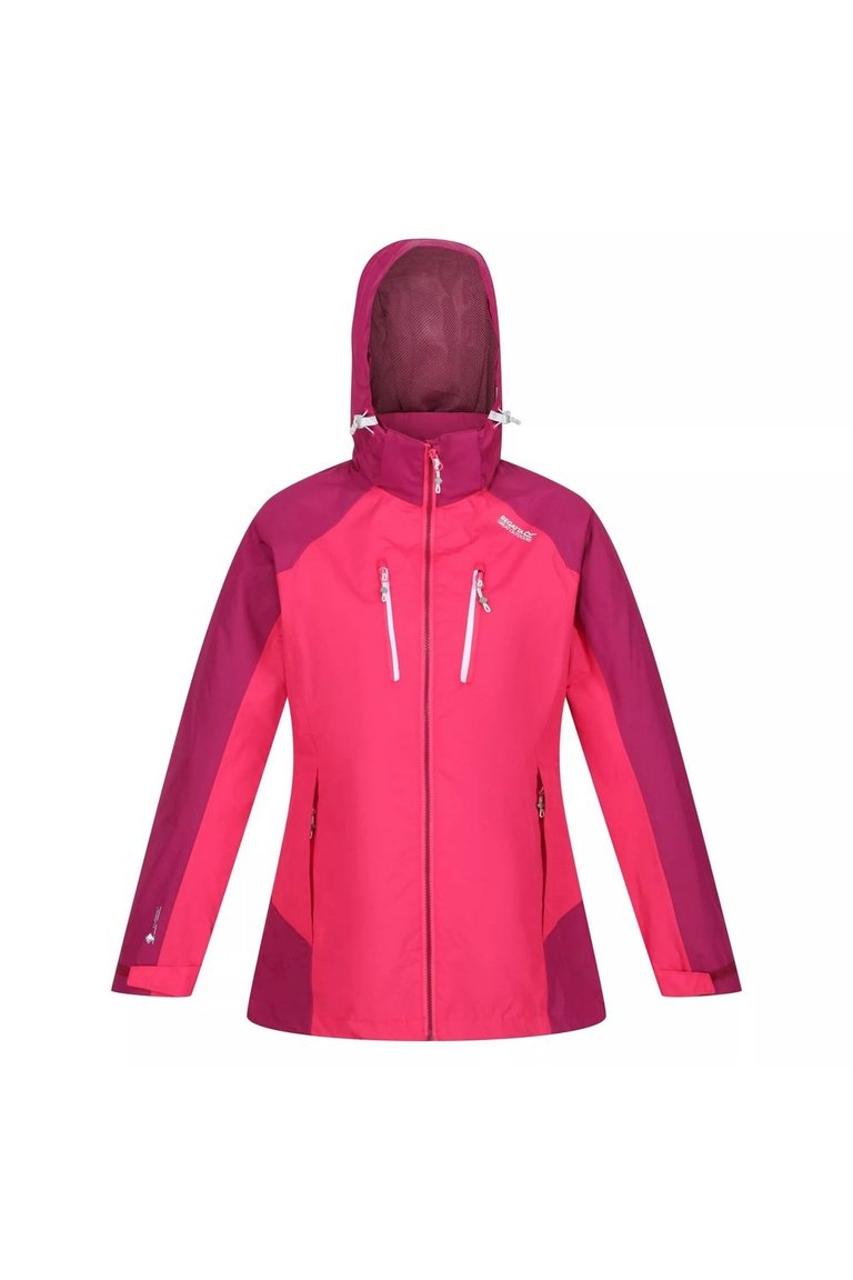 Womens/Ladies Calderdale IV Waterproof Jacket - Rethink Pink/Wild Plum - Rethink Pink/Wild Plum