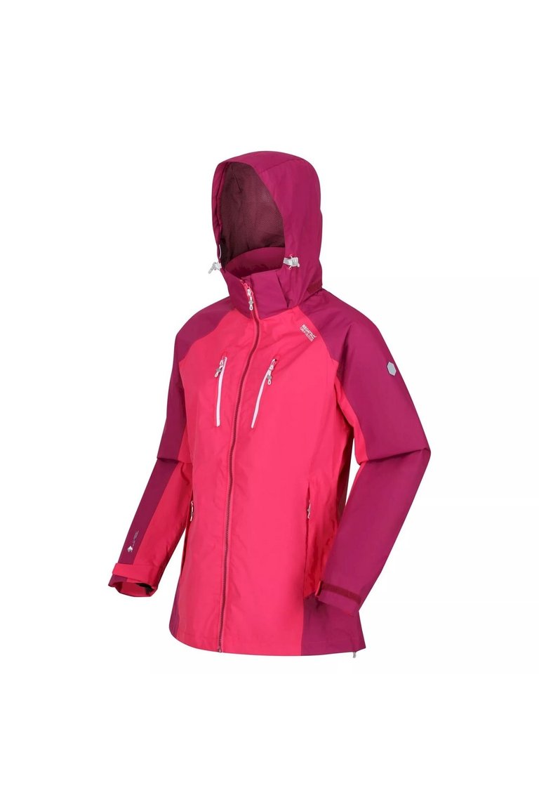 Womens/Ladies Calderdale IV Waterproof Jacket - Rethink Pink/Wild Plum