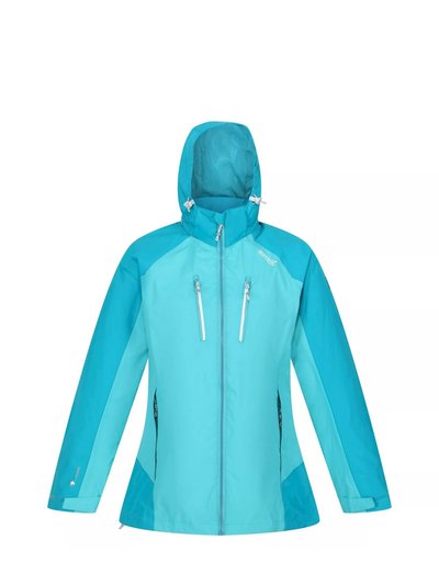 Regatta Womens/Ladies Calderdale IV Waterproof Jacket - Turquoise/Enamel product