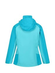 Womens/Ladies Calderdale IV Waterproof Jacket - Turquoise/Enamel