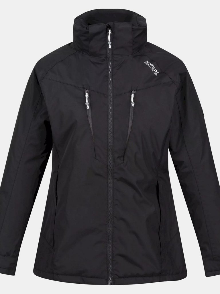 Womens/Ladies Calderdale Winter Waterproof Jacket - Black - Black