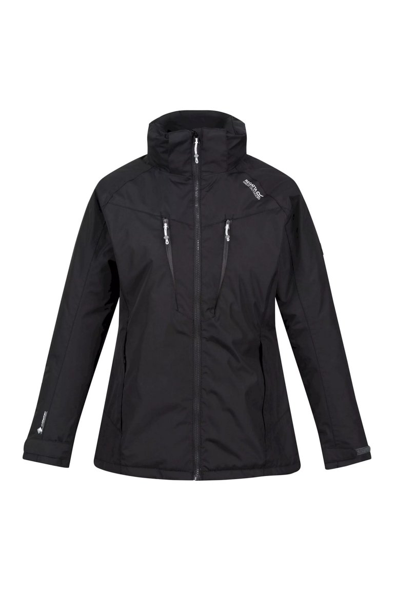 Womens/Ladies Calderdale Winter Waterproof Jacket - Black - Black